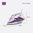 Ferro a Vapor Ceramic Express, Mondial, 1200W - F-40