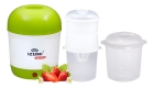 Iogurteira El&eacute;trica Verde +1 Dessorador +1 Pote Izumi