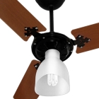 Ventilador Teto Ventura 3 Pás 3 Velocidades Ventidelta Estrutura Preto Pás Mogno Diâmetro 95 " Frequência 50 Hz Material das pás MDF