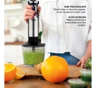 Mixer Eos 3 Em 1 12 Velocidades 850w Inox E Preto Emx03