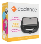 Sanduicheira Elétrica San615 Toast & Grill Prime Cadence Cor Preto/Inox