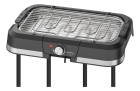 Churrasqueira Elétrica Britânia Bcq90 Com Suporte 1500w Cor Preto