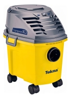 Aspirador Tambor De Pó E Água 1000w 9,5 L Compact Tekna Cor Amarelo/cinza
