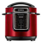 Panela De Pressão Elétrica Digital 6l Mondial Vermelho Master Cooker