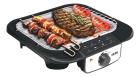 Churrasqueira Elétrica Portátil Grelha Removível Bandeja Coletora Fame Grill Compacta 1200w