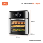 Fritadeira Air Fryer Forno Oven 12L Mondial 2000W AFON-12L-BI-BC