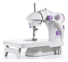 Mini Maquina De Costura Portátil Com Mesa Extensora