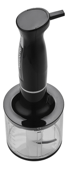 Mixer Processador Batedeira 3 Em 1 Agratto 700ml 200w Cor Preto