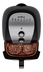 Air Fryer BFR51 5,5L Antiaderente Gold Com Controle de Temperatura e Potência de 1500W Cor Preto Britânia