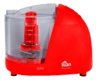 Mini Processador 500ml Lâminas Inox -vermelho 120w Kian -