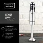 Mixer Em Inox Elegance 12 Velocidades 850w Emx04 Eos Cor Prateado