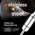 Mixer Em Inox Elegance 12 Velocidades 850w Emx04 Eos Cor Prateado