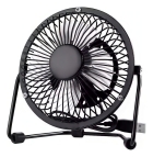 Mini Ventilador De Mesa Silencioso Portátil Usb Articulável