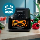 Fritadeira Airfryer NA230 Digital Série 2000 XL 1700W Preta Philips Walita