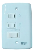 Ventilador De Teto Loren Sid Lumi Led M3 3 Pás Mogno Estrutura Preto Diâmetro 0.98 M Material Das Pás Mdf