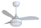 Vent Teto Fenix Led Br 3p Inj Br C/r Inv Bivolt Ventisol 96 Cm 60 Branco Br Plástico 3