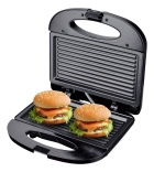 Sanduicheira Grill Elétrica Antiaderente Preto Sumay