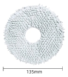 Esfregão Mop Escova Robô Aspirador Roborock S10 Plus
