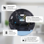 Smart Robô Aspirador Wi-fi 3 Em 1 Varre, Aspira, Passa Pano, Autolimpante, Mapeamento Inteligente, Retorna Para A Base, Comando De Voz E Aplicativo