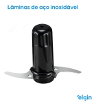 Mini Processador Elgin Turbo Press 150w Preto 110v Preto