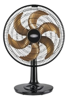 Ventilador De Mesa 40cm Ventimais Turbo 3 Preto/bronze 110v