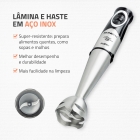 Mixer Turbo Inox Mondial Preto 500W M-16-bi