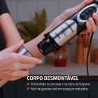 Mixer Turbo Inox Mondial Preto 500W M-16-bi