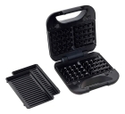 Grill/sanduicheira E Máquina Waffle 2 Em 1 Black+decker 220v