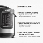 Panela Elétrica Pe-60-6l Digital Pressão 6l Mondial Cor Preto Frequência 60hz