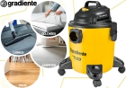 Aspirador De Pó E Água Multiuso Com Soprador 20l 1200w Turbo Vac Pgap200 Gradiente