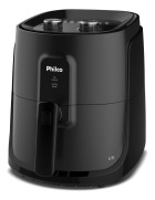 Air Fryer Philco 5,5l Cesto Quadrado 1500w Paf55a Cor Preto