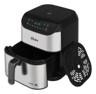Fritadeira Digital Inox Oster 5l Com Painel Touch