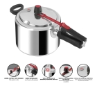 Panela de pressão Clock 4.5L Polida - 1 unidade