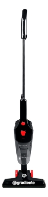 Aspirador De Pó Elétrico Gradiente Vertical 2 Em 1 1200w Cor Preto