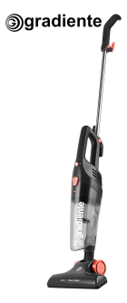 Aspirador De Pó Elétrico Gradiente Vertical 2 Em 1 1200w Cor Preto