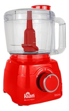 Processador De Alimentos Turbo Kian Cor Vermelho