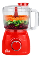 Processador De Alimentos Turbo Kian Cor Vermelho