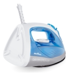 Ferro De Passar A Vapor Britânia 320ml Base Cerâmica Bfv70 Cor Azul