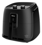 Fritadeira De Ar Paf90b 9l 2000w Cesto Quadrado Preto Philco