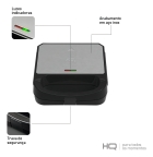 Sanduicheira E Grill Hq 750w Antiaderente Inx Hq-sg001 127v