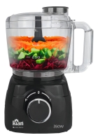 Processador De Alimentos Turbo Kian Lâminas Em Inox 350w Cor Preto
