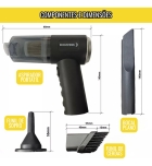 Aspirador De Pó Portátil A Bateria - Bom-7003