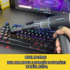 Aspirador De Pó Portátil A Bateria - Bom-7003