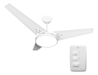 Ventilador De Teto Pás De Mdf Branco/Branco Led 3000k Maya Beltempo