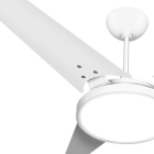 Ventilador De Teto Pás De Mdf Branco/Branco Led 3000k Maya Beltempo