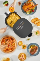 Fritadeira Air Fryer Sem Óleo Touch C/ Visor Af-45t02as Digital 4,2 Litros 1350w