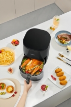 Fritadeira Air Fryer Sem Óleo Touch C/ Visor Af-45t02as Digital 4,2 Litros 1350w