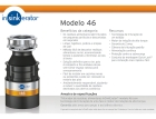 Triturador De Alimentos Pia Insinkerator 46 Ecol&oacute;gico