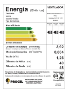 Ventilador Philco Pvt41a Tecnologia Maxx Force 150w