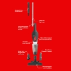 Aspirador de Pó 3 Em 1 1300w Vermelho Kian